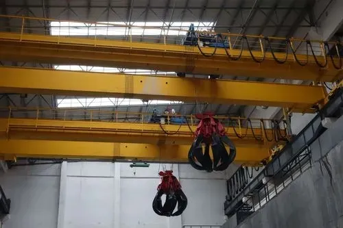 液压6瓣抓斗桥式起重机